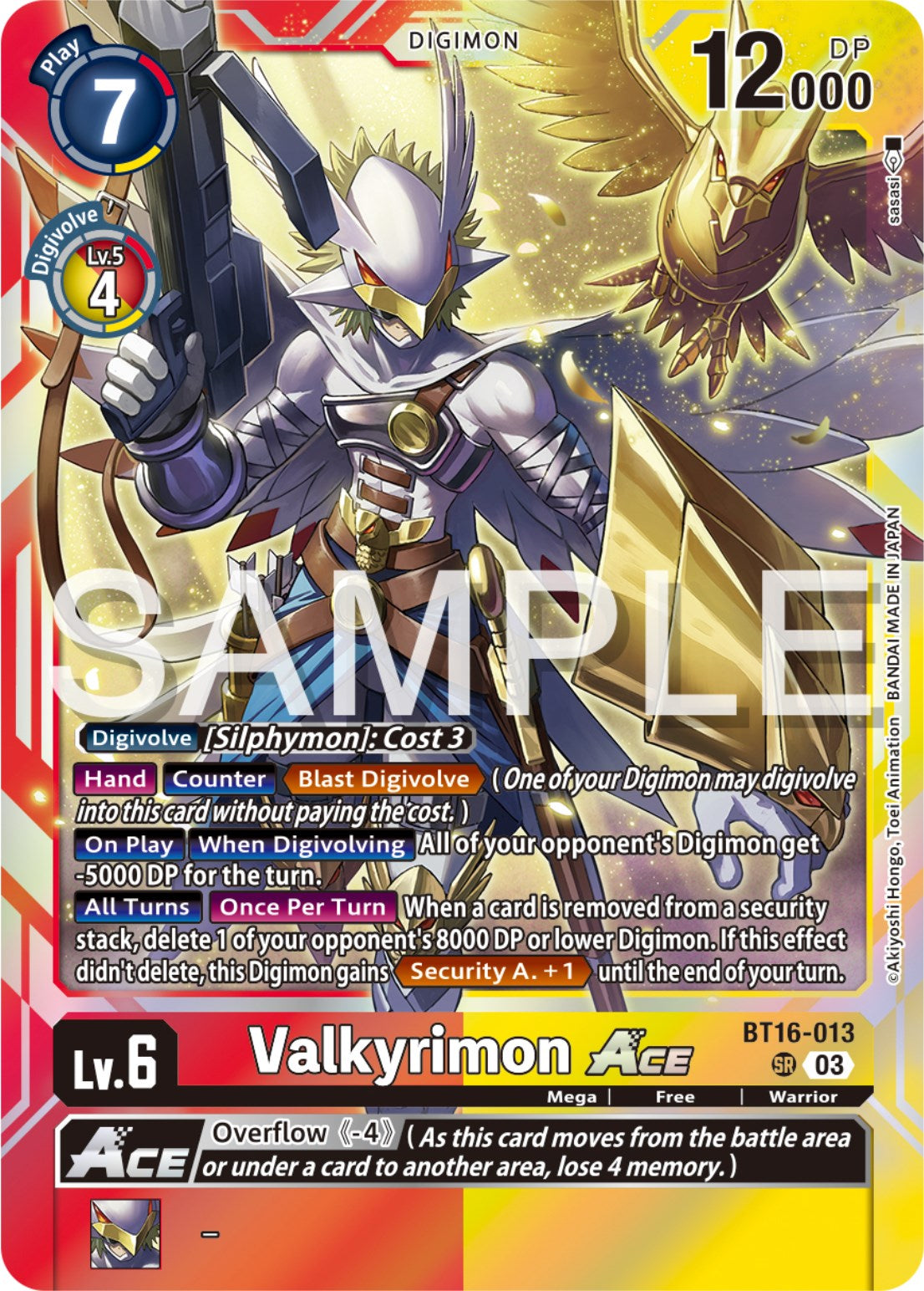 Valkyrimon Ace [BT16-013] [Beginning Observer] | Shuffle n Cut Hobbies & Games