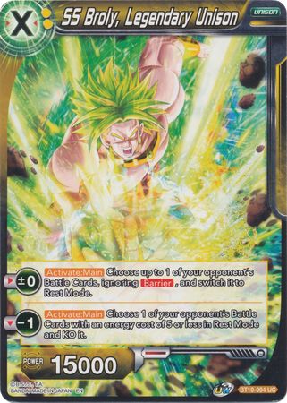 SS Broly, Legendary Unison (BT10-094) [Rise of the Unison Warrior 2nd Edition] | Shuffle n Cut Hobbies & Games