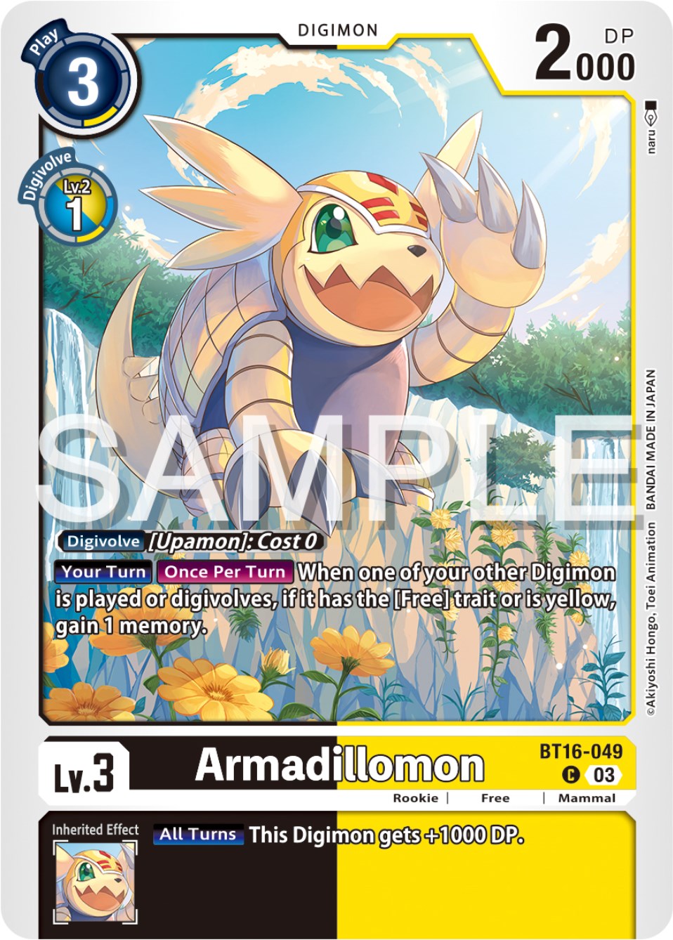 Armadillomon [BT16-049] [Beginning Observer] | Shuffle n Cut Hobbies & Games