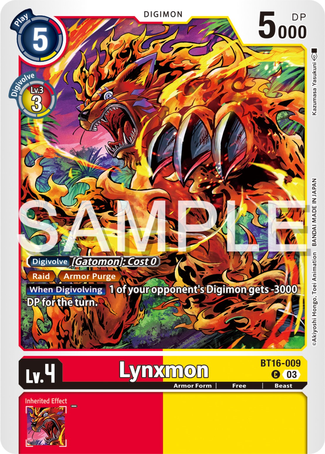 Lynxmon [BT16-009] [Beginning Observer] | Shuffle n Cut Hobbies & Games