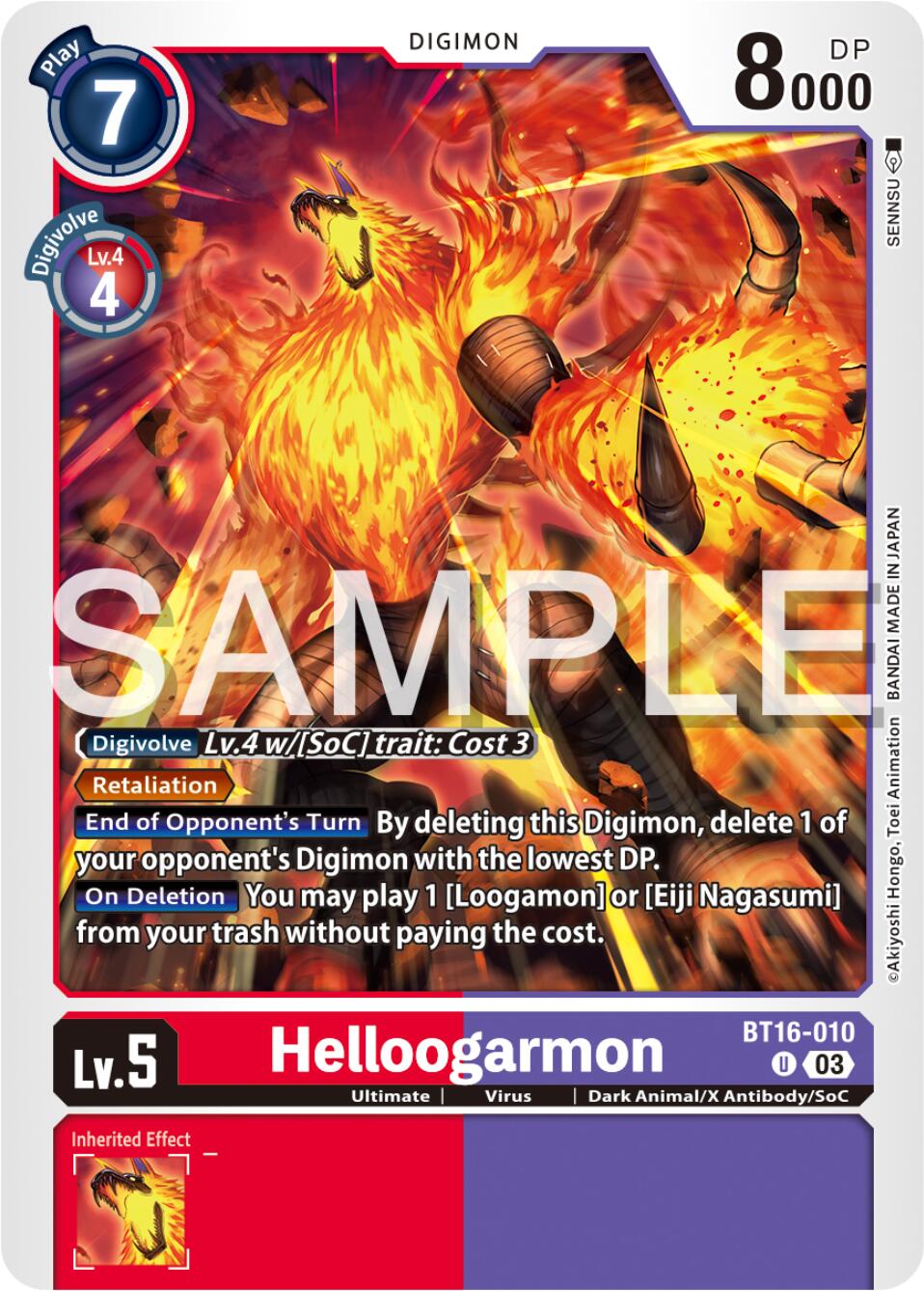 Helloogarmon [BT16-010] [Beginning Observer] | Shuffle n Cut Hobbies & Games