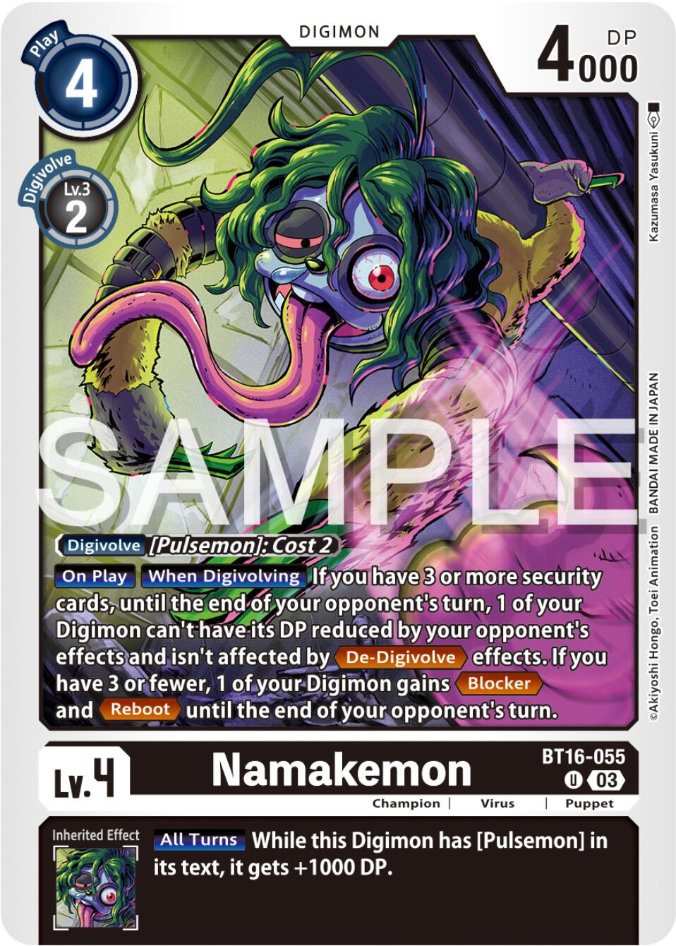 Namakemon [BT16-055] [Beginning Observer] | Shuffle n Cut Hobbies & Games