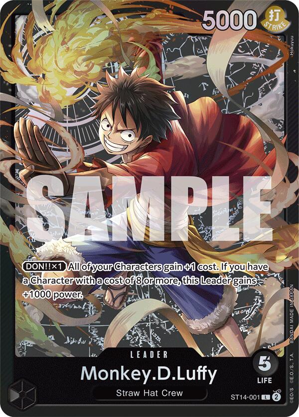 Monkey.D.Luffy (001) [Starter Deck: 3D2Y] | Shuffle n Cut Hobbies & Games