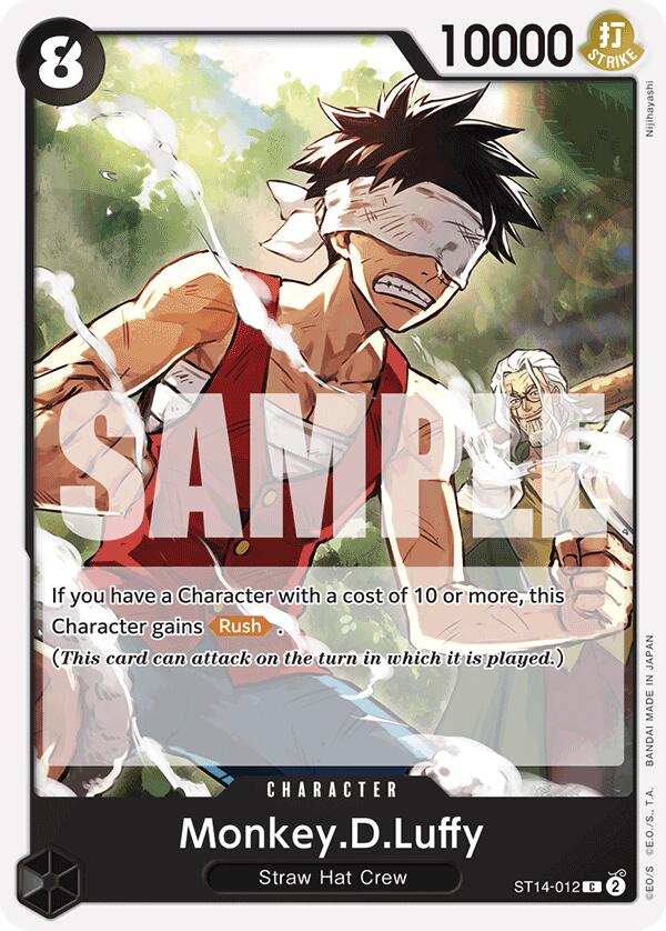 Monkey.D.Luffy (012) [Starter Deck: 3D2Y] | Shuffle n Cut Hobbies & Games