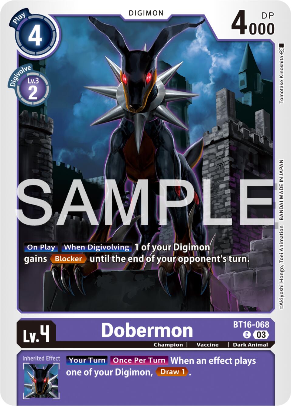 Dobermon [BT16-068] [Beginning Observer] | Shuffle n Cut Hobbies & Games