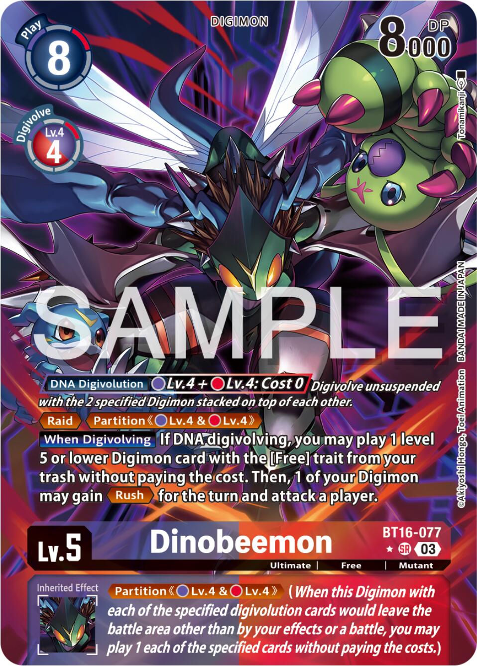 Dinobeemon [BT16-077] (Alternate Art) [Beginning Observer] | Shuffle n Cut Hobbies & Games