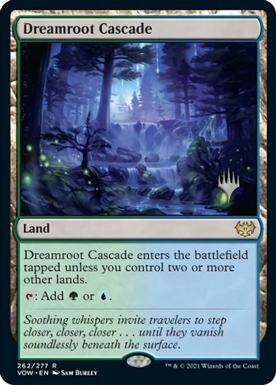 Dreamroot Cascade (Promo Pack) [Innistrad: Crimson Vow Promos] | Shuffle n Cut Hobbies & Games