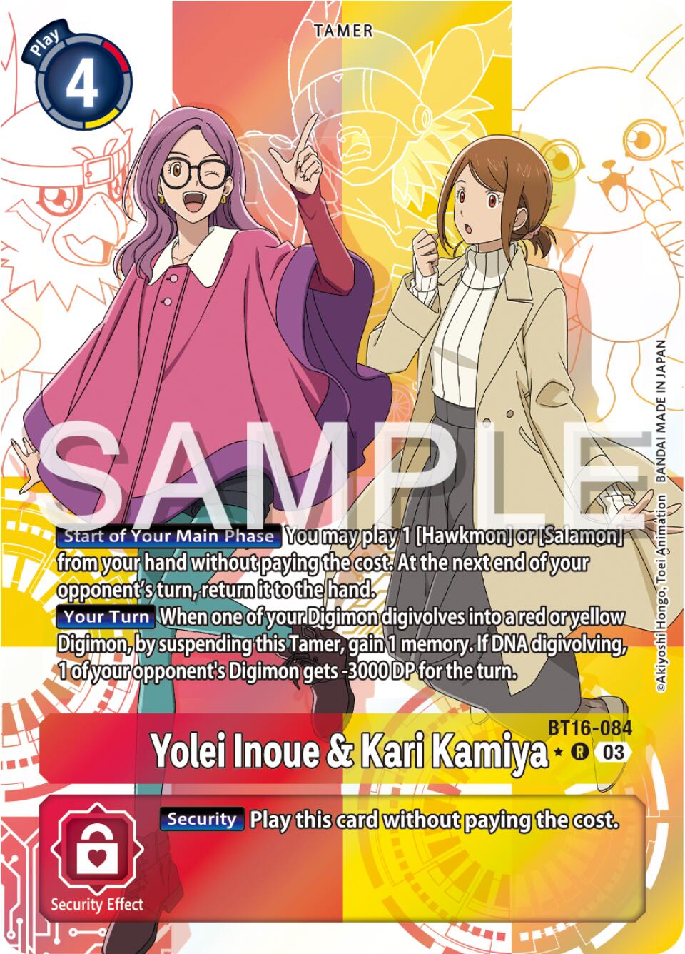 Yolei Inoue & Kari Kamiya [BT16-084] (Alternate Art) [Beginning Observer] | Shuffle n Cut Hobbies & Games