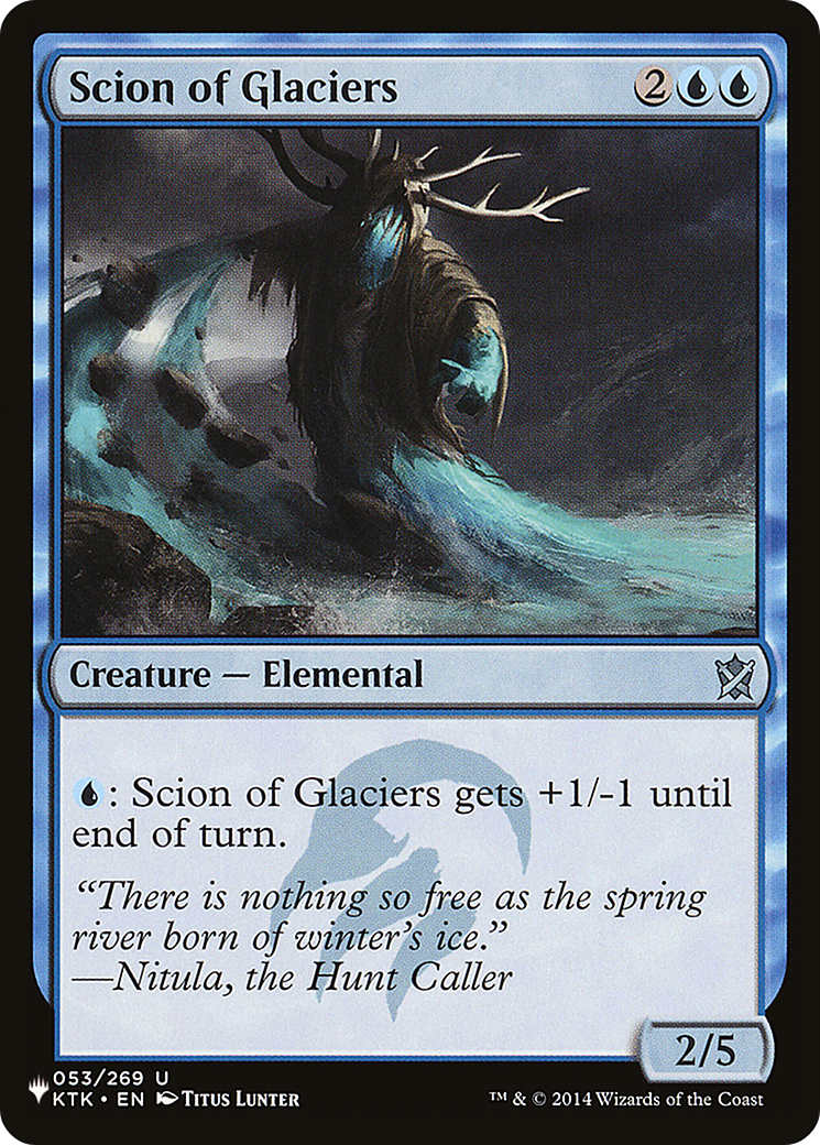 Scion of Glaciers [The List] | Shuffle n Cut Hobbies & Games