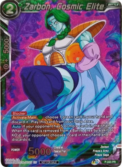 Zarbon, Cosmic Elite (Player's Choice) (P-223) [Promotion Cards] | Shuffle n Cut Hobbies & Games