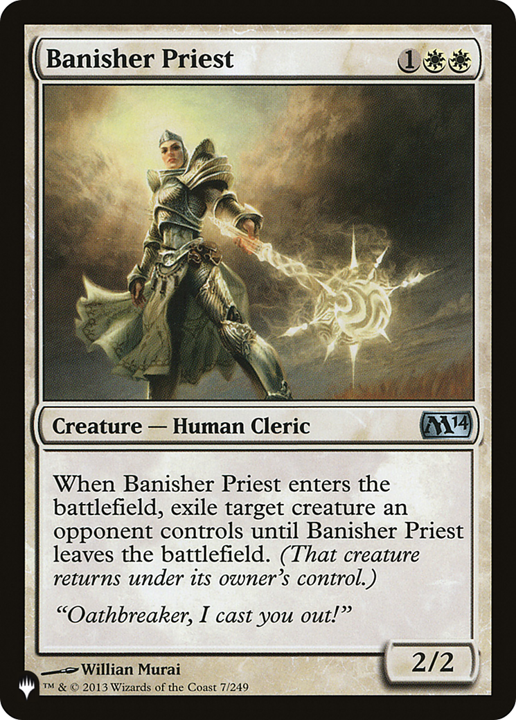 Banisher Priest [The List] | Shuffle n Cut Hobbies & Games