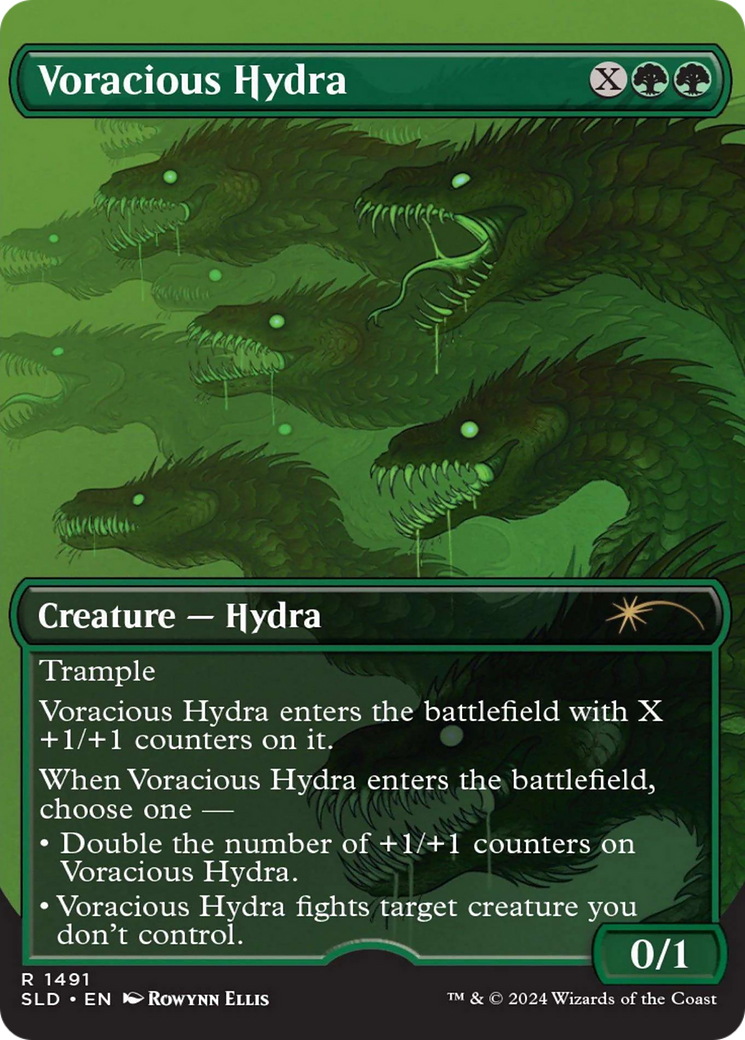 Voracious Hydra (Rainbow Foil) [Secret Lair Drop Series] | Shuffle n Cut Hobbies & Games