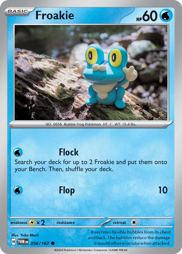 Froakie (056/167) [Scarlet & Violet: Twilight Masquerade] | Shuffle n Cut Hobbies & Games