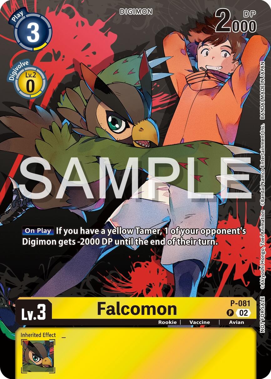 Falcomon [P-081] (Official Tournament Pack Vol.13) [Promotional Cards] | Shuffle n Cut Hobbies & Games