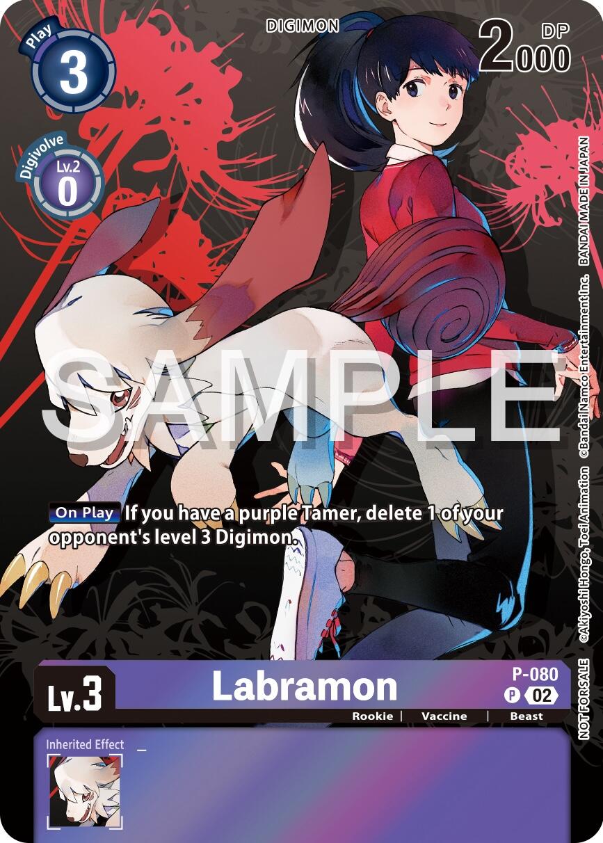 Labramon [P-080] (Official Tournament Pack Vol.13) [Promotional Cards] | Shuffle n Cut Hobbies & Games