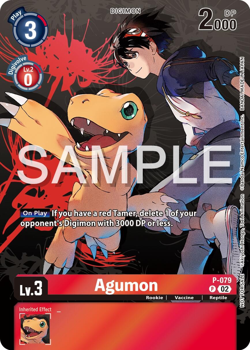 Agumon [P-079] (Official Tournament Pack Vol.13) [Promotional Cards] | Shuffle n Cut Hobbies & Games