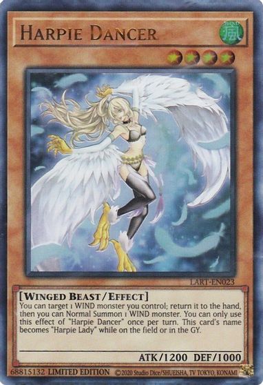 Harpie Dancer [LART-EN023] Ultra Rare | Shuffle n Cut Hobbies & Games