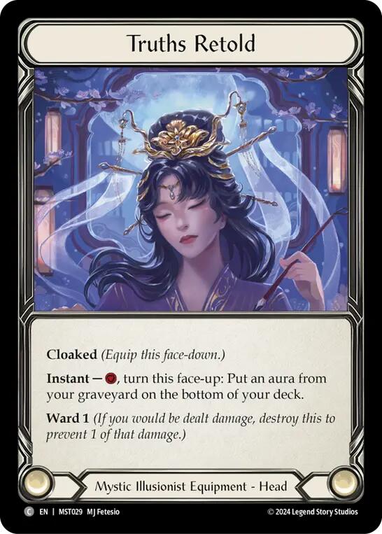 Truths Retold [MST029] (Part the Mistveil)  Cold Foil | Shuffle n Cut Hobbies & Games