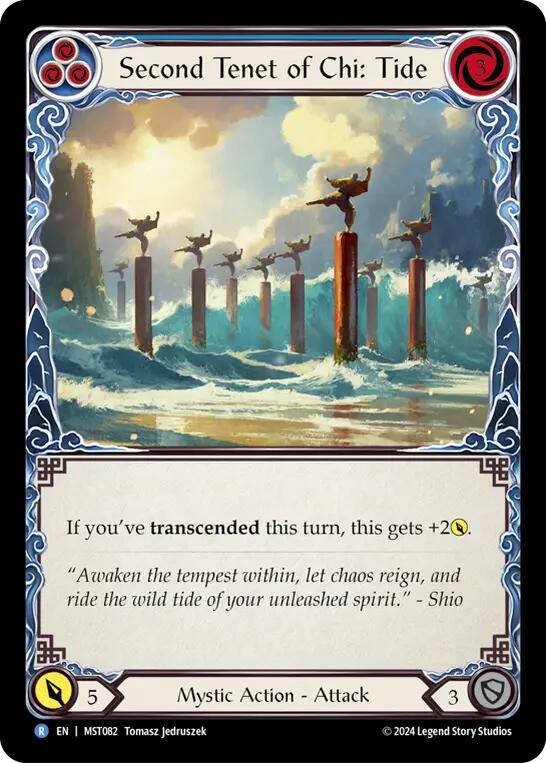 Second Tenet of Chi: Tide [MST082] (Part the Mistveil) | Shuffle n Cut Hobbies & Games