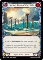 Second Tenet of Chi: Tide [MST082] (Part the Mistveil)  Rainbow Foil | Shuffle n Cut Hobbies & Games