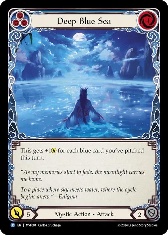 Deep Blue Sea [MST084] (Part the Mistveil) | Shuffle n Cut Hobbies & Games