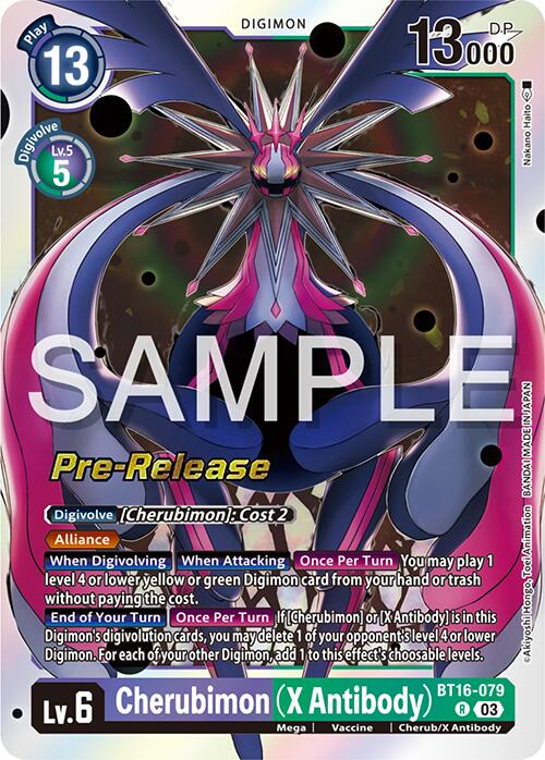 Cherubimon (X Antibody) [BT16-079] [Beginning Observer Pre-Release Promos] | Shuffle n Cut Hobbies & Games