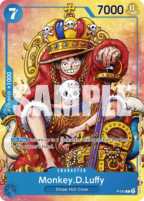 Monkey.D.Luffy (Convention Promo 2024) [One Piece Promotion Cards] | Shuffle n Cut Hobbies & Games