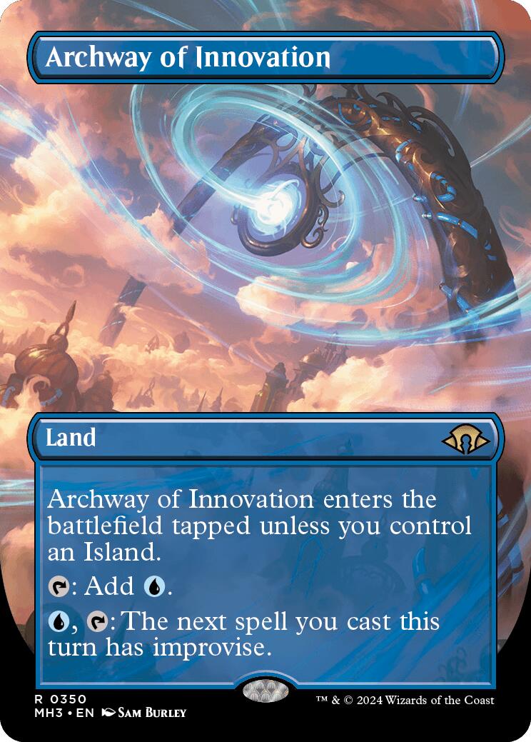 Archway of Innovation (Borderless) [Modern Horizons 3] | Shuffle n Cut Hobbies & Games