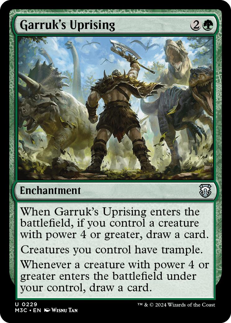 Garruk's Uprising [Modern Horizons 3 Commander] | Shuffle n Cut Hobbies & Games