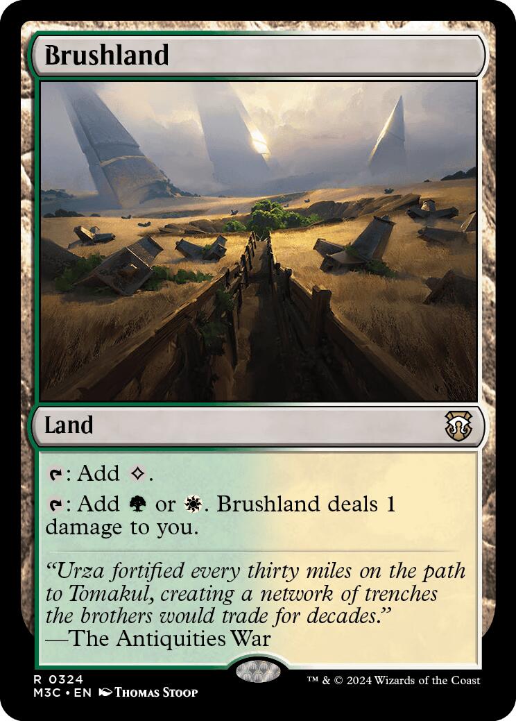 Brushland [Modern Horizons 3 Commander] | Shuffle n Cut Hobbies & Games