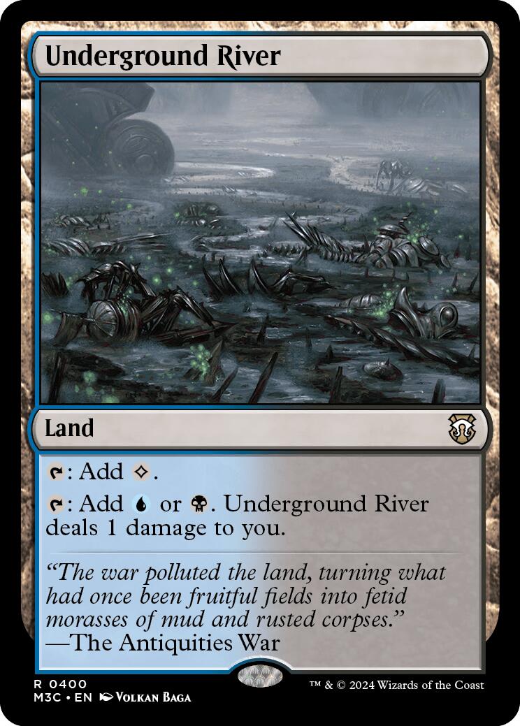 Underground River [Modern Horizons 3 Commander] | Shuffle n Cut Hobbies & Games