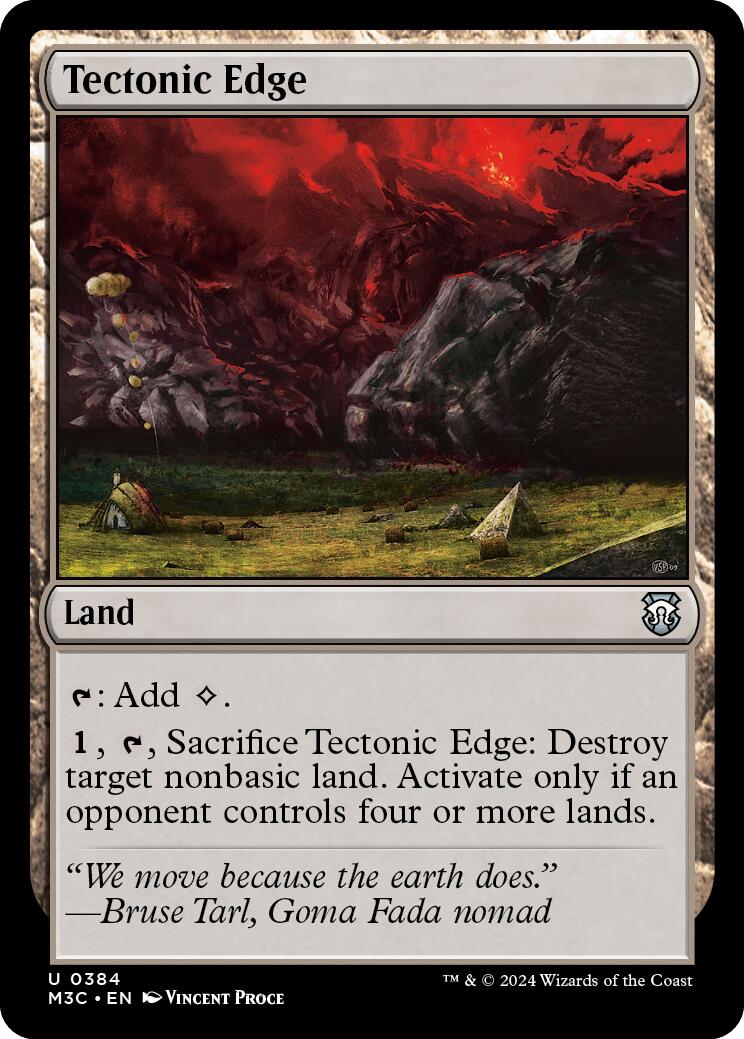 Tectonic Edge [Modern Horizons 3 Commander] | Shuffle n Cut Hobbies & Games