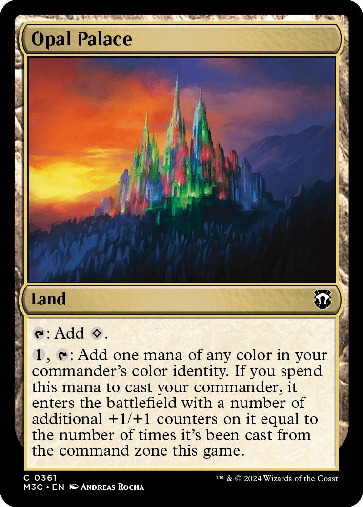 Opal Palace [Modern Horizons 3 Commander] | Shuffle n Cut Hobbies & Games