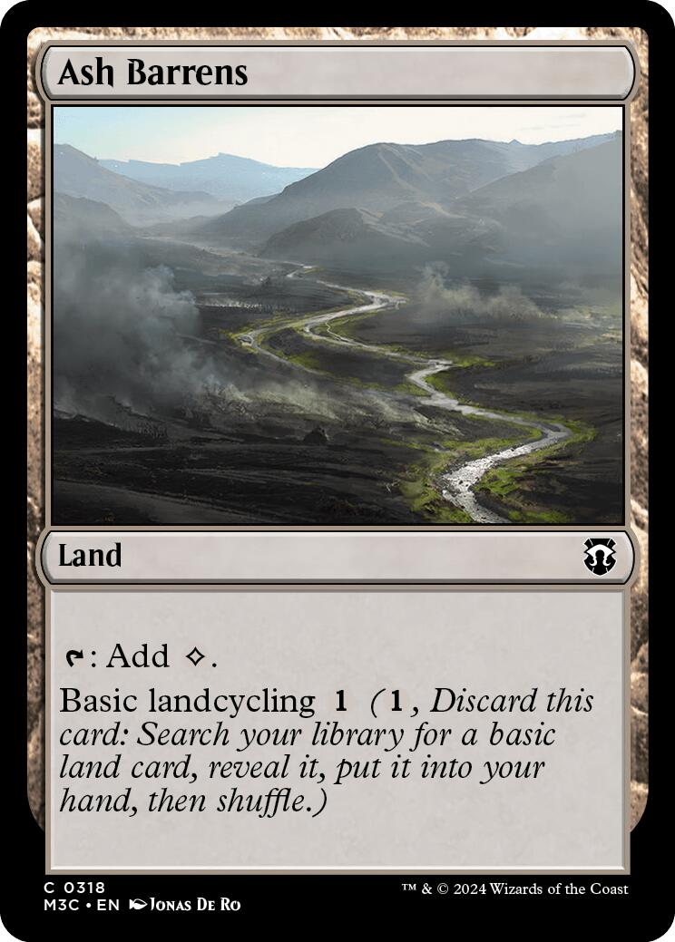 Ash Barrens [Modern Horizons 3 Commander] | Shuffle n Cut Hobbies & Games