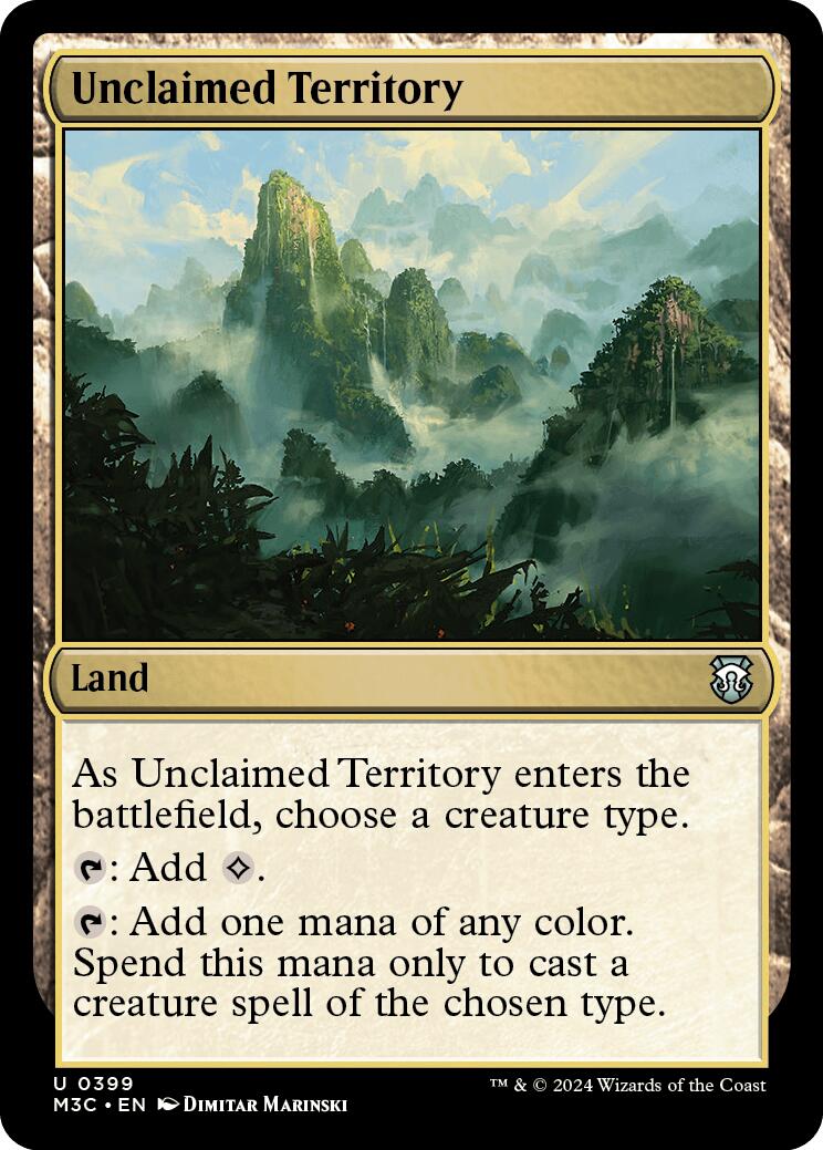 Unclaimed Territory [Modern Horizons 3 Commander] | Shuffle n Cut Hobbies & Games