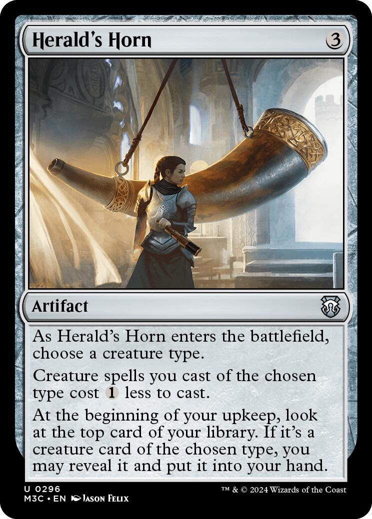 Herald's Horn [Modern Horizons 3 Commander] | Shuffle n Cut Hobbies & Games