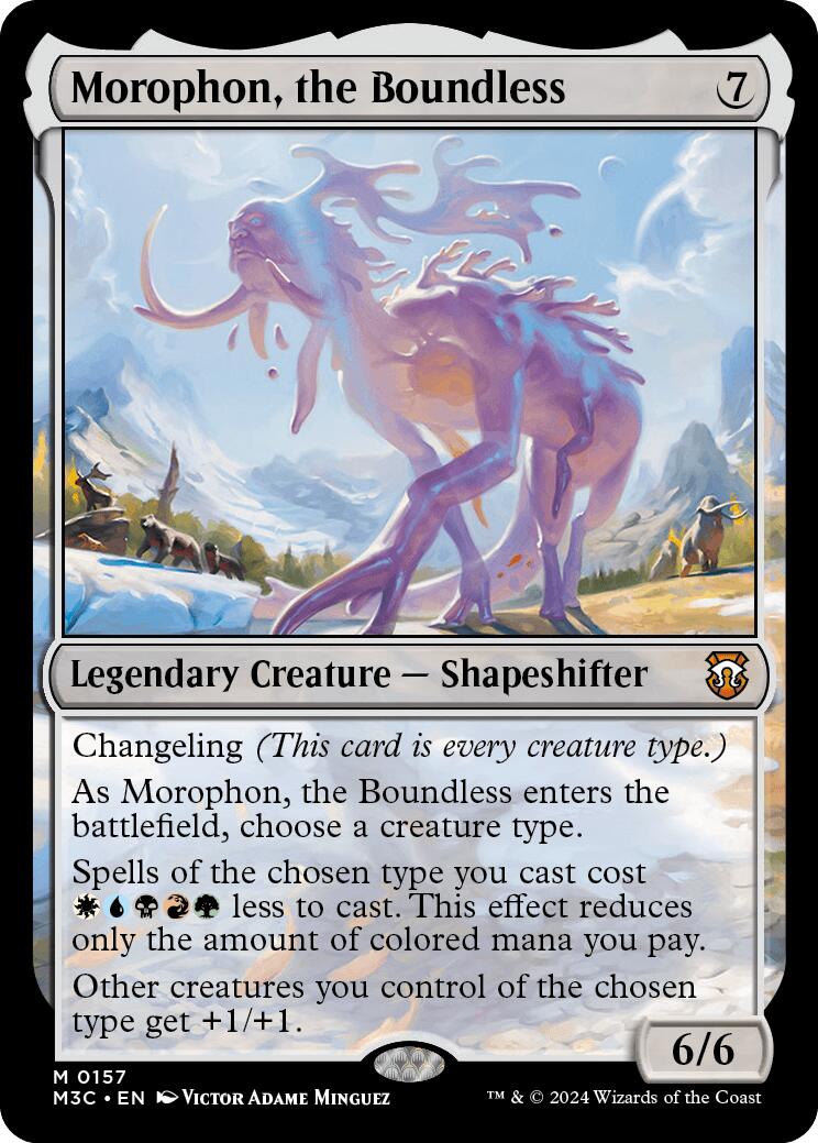 Morophon, the Boundless [Modern Horizons 3 Commander] | Shuffle n Cut Hobbies & Games