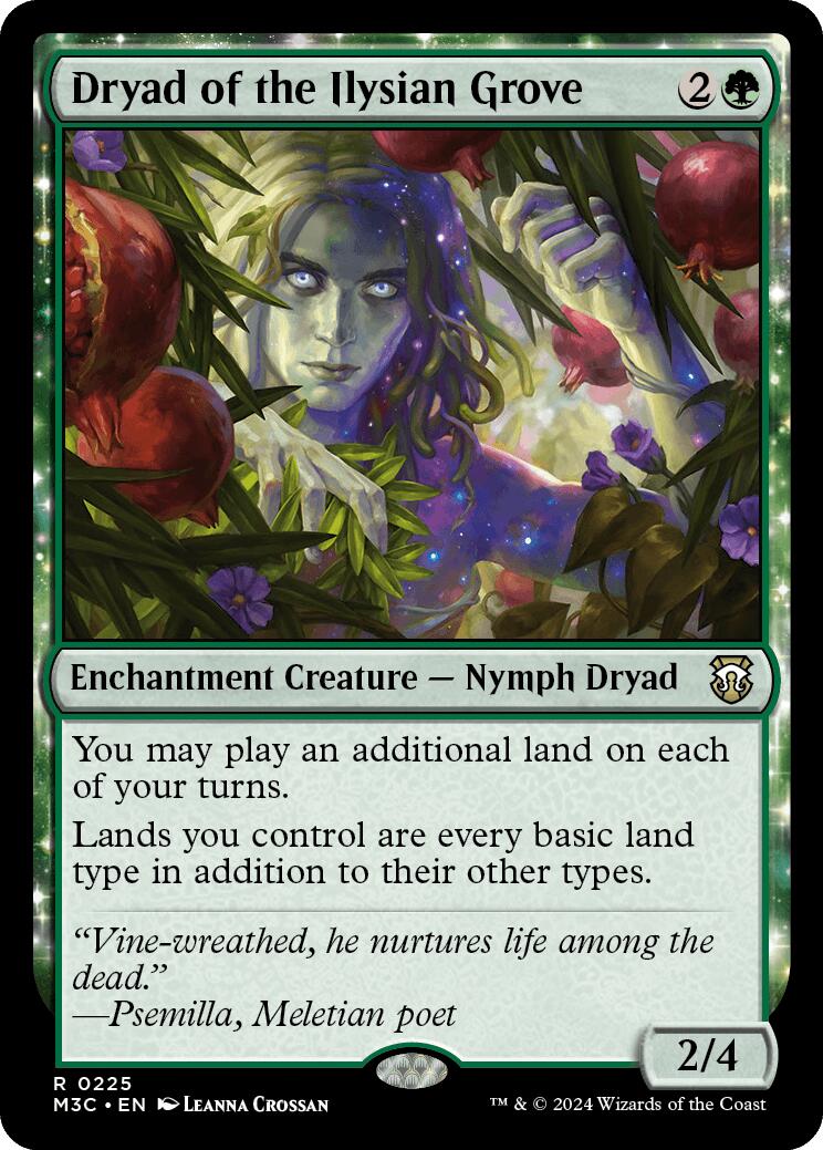 Dryad of the Ilysian Grove [Modern Horizons 3 Commander] | Shuffle n Cut Hobbies & Games