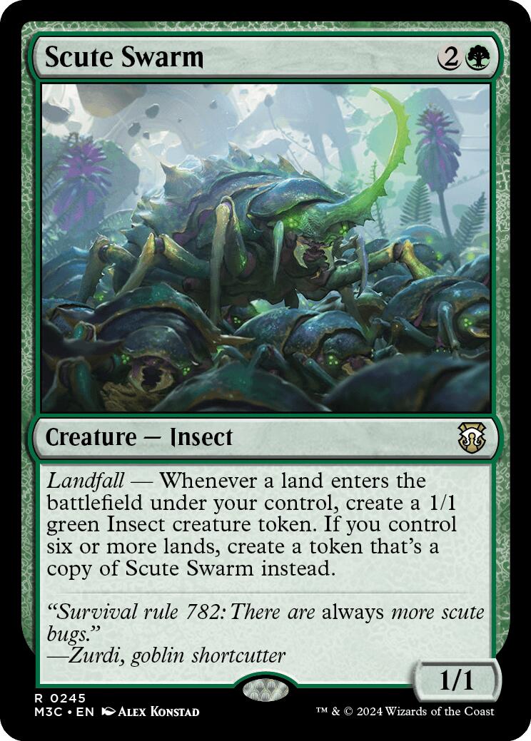 Scute Swarm [Modern Horizons 3 Commander] | Shuffle n Cut Hobbies & Games