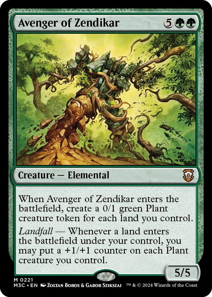 Avenger of Zendikar [Modern Horizons 3 Commander] | Shuffle n Cut Hobbies & Games