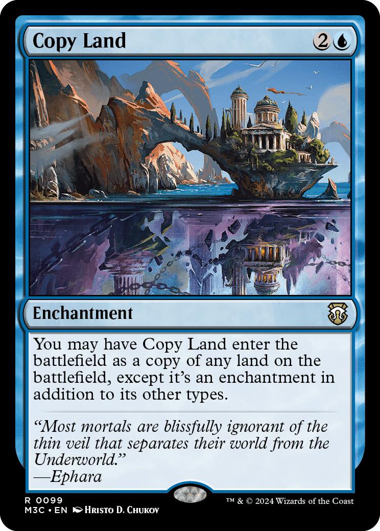 Copy Land [Modern Horizons 3 Commander] | Shuffle n Cut Hobbies & Games