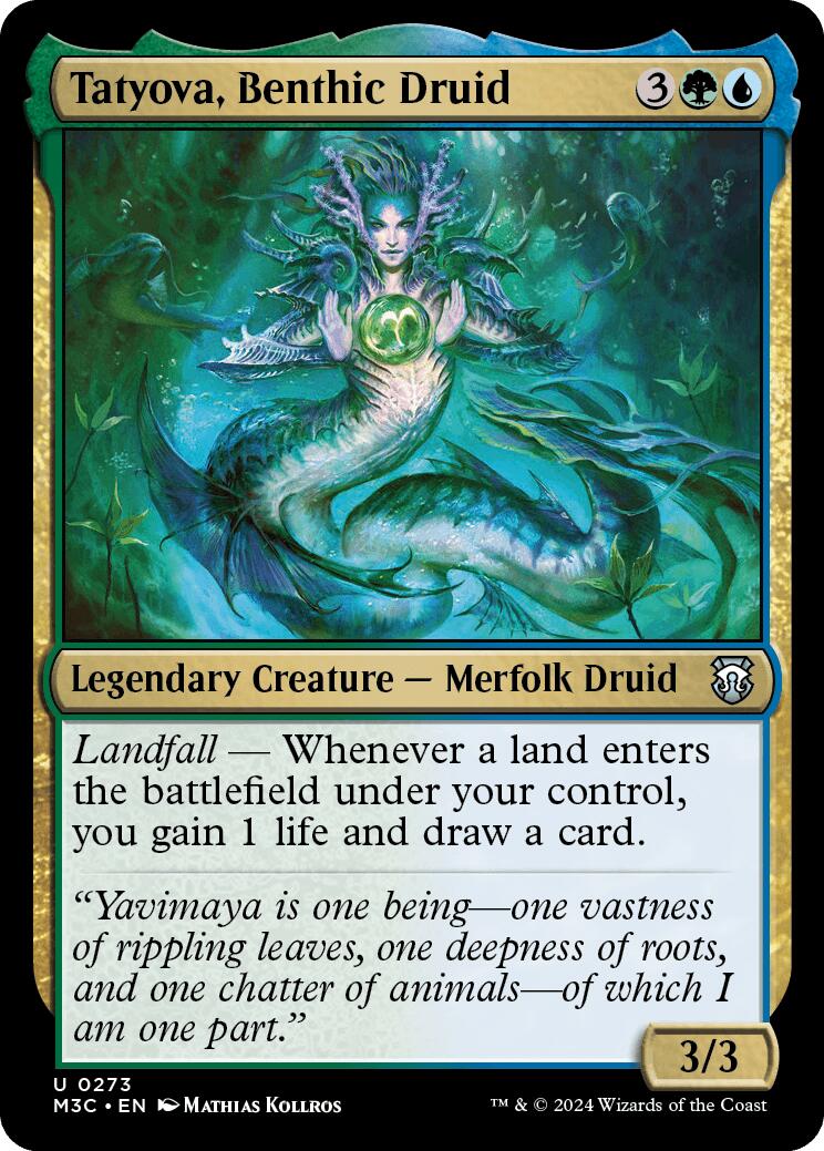 Tatyova, Benthic Druid [Modern Horizons 3 Commander] | Shuffle n Cut Hobbies & Games