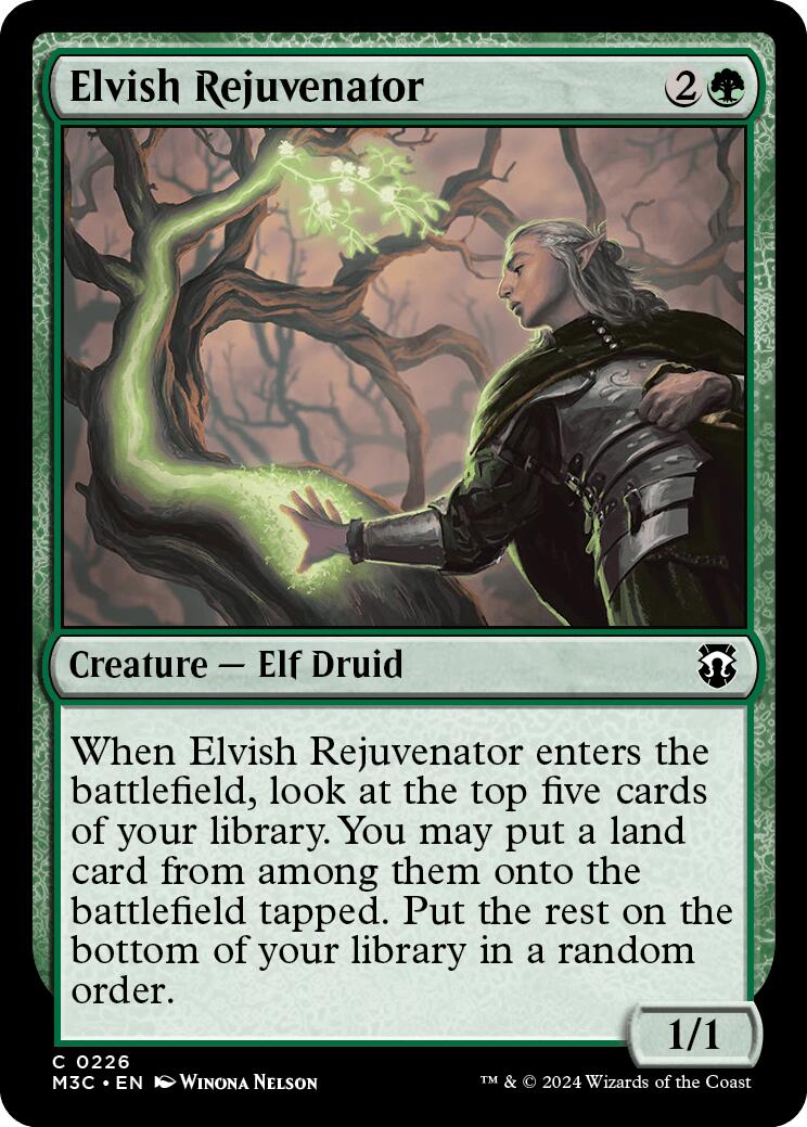 Elvish Rejuvenator [Modern Horizons 3 Commander] | Shuffle n Cut Hobbies & Games