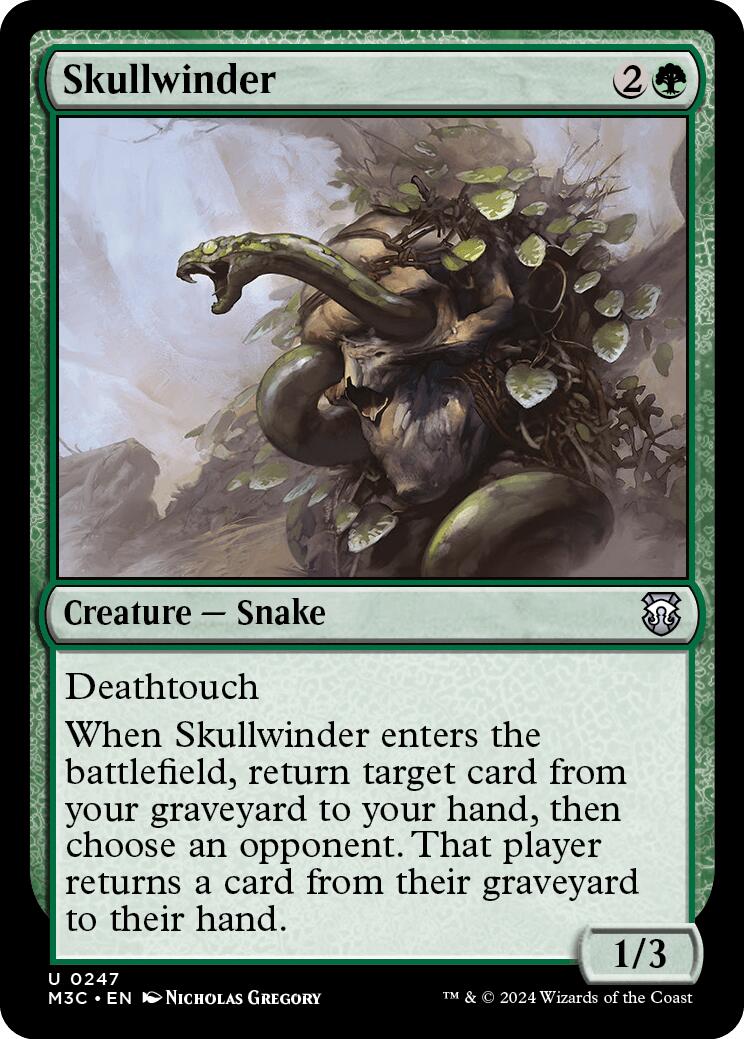 Skullwinder [Modern Horizons 3 Commander] | Shuffle n Cut Hobbies & Games