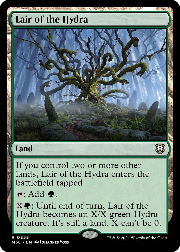 Lair of the Hydra [Modern Horizons 3 Commander] | Shuffle n Cut Hobbies & Games