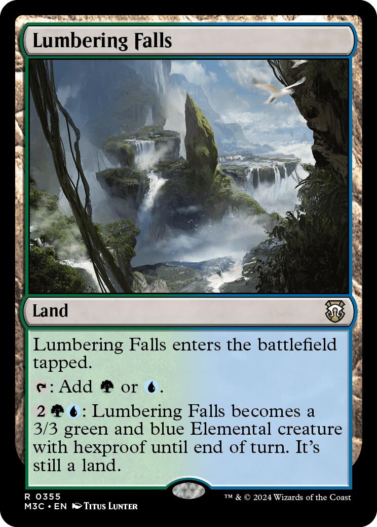 Lumbering Falls [Modern Horizons 3 Commander] | Shuffle n Cut Hobbies & Games