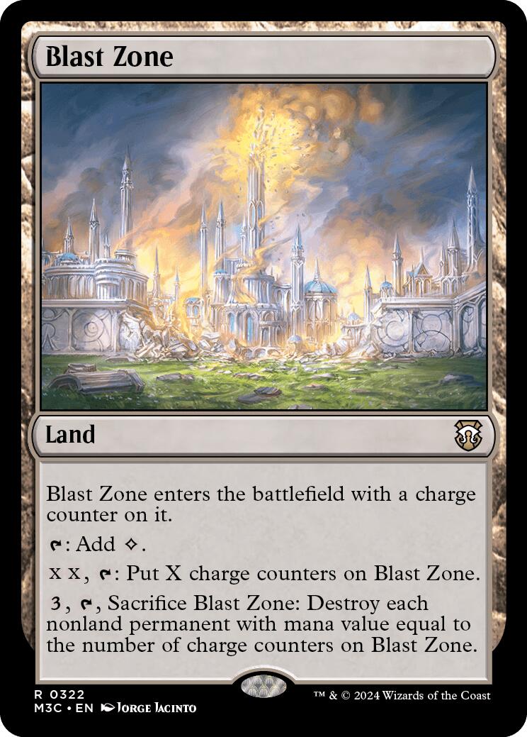 Blast Zone [Modern Horizons 3 Commander] | Shuffle n Cut Hobbies & Games