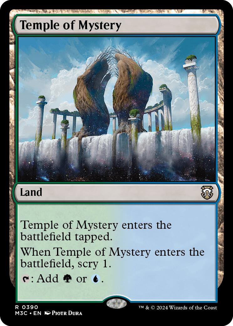 Temple of Mystery [Modern Horizons 3 Commander] | Shuffle n Cut Hobbies & Games