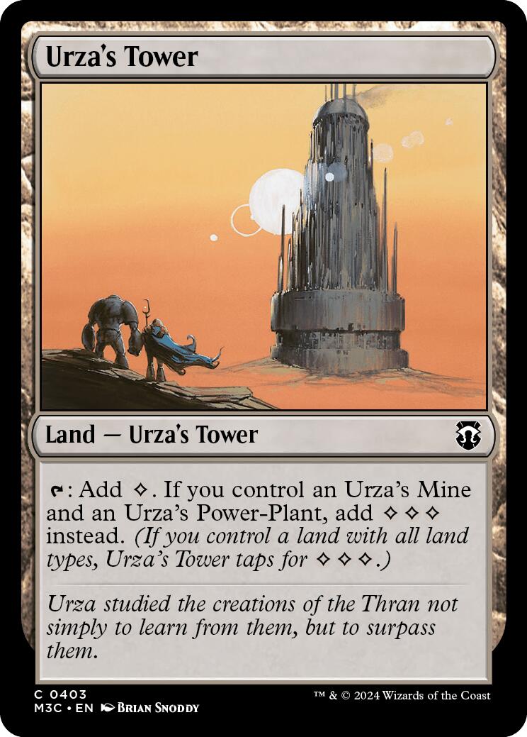 Urza's Tower [Modern Horizons 3 Commander] | Shuffle n Cut Hobbies & Games