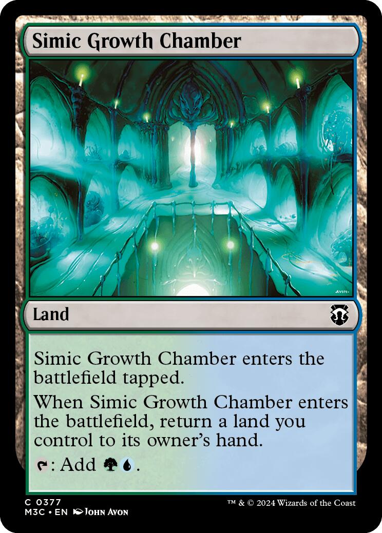 Simic Growth Chamber [Modern Horizons 3 Commander] | Shuffle n Cut Hobbies & Games